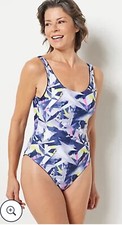 Image of Attitudes by Renee Bathing Suit Neon shatters Size XL