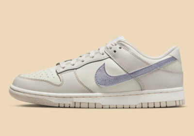 Women's Nike Dunk Low ESS Trend Sail Oxygen Purple Phantom DX5930-100 sz 10.5