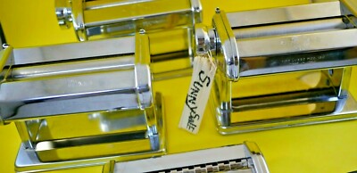 Vintage Marcato Atlas Model 150 Pasta Noodle Maker Made in Italy all METAL