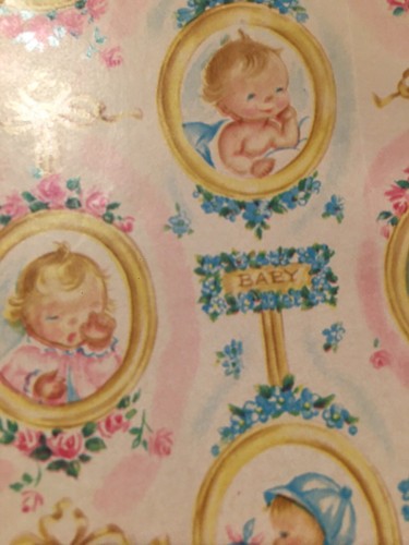 Vintage Mid Century Gift Wrap From The 50’s - Picture 6 of 12