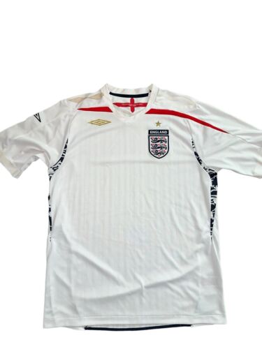 Umbro England National Team 2007 - 2009 Football Shirt Jersey Men's Size XL - Afbeelding 1 van 13
