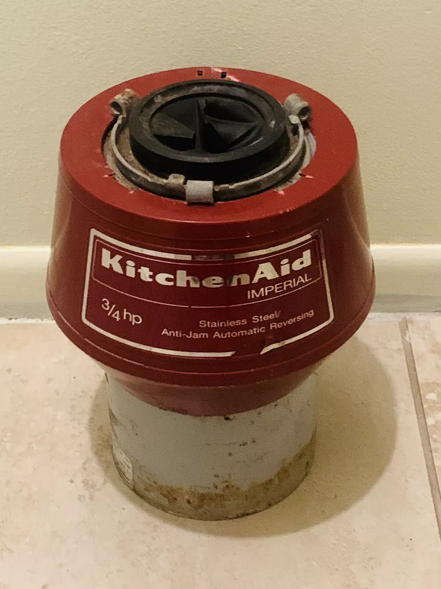 KitchenAid Imperial 3 4 hp Continuous Feed Garbage Disposal KCDI250X4