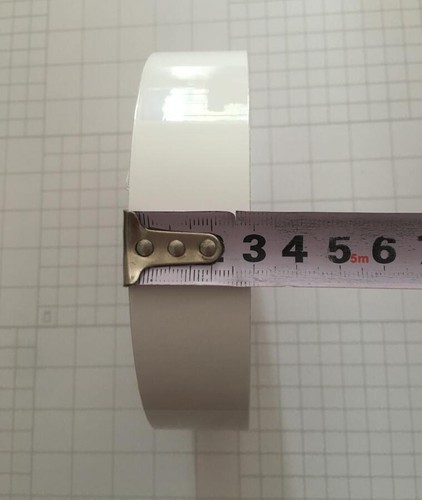 High Gloss White Vinyl Tape Car Wrap Sticker Film Bubble Free Self-adhesive DIY - Picture 6 of 7