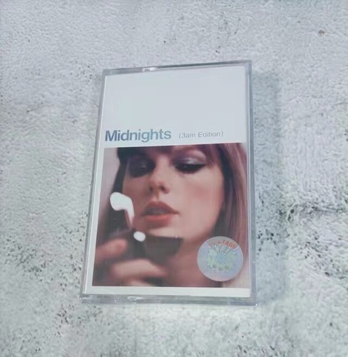 Taylor Swift Midnights(3am Edition) Cassette Tape Brand New With Lyrics Book