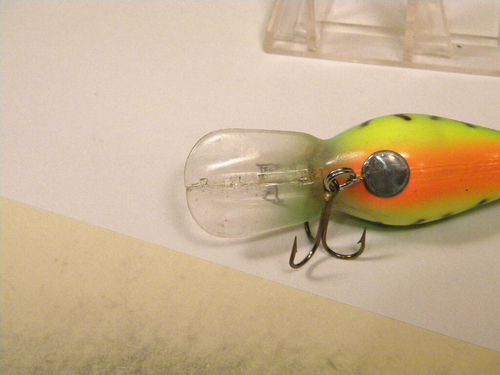 Storm Suspending Wiggle Wart Firetiger rattle crankbait lure - Picture 4 of 4