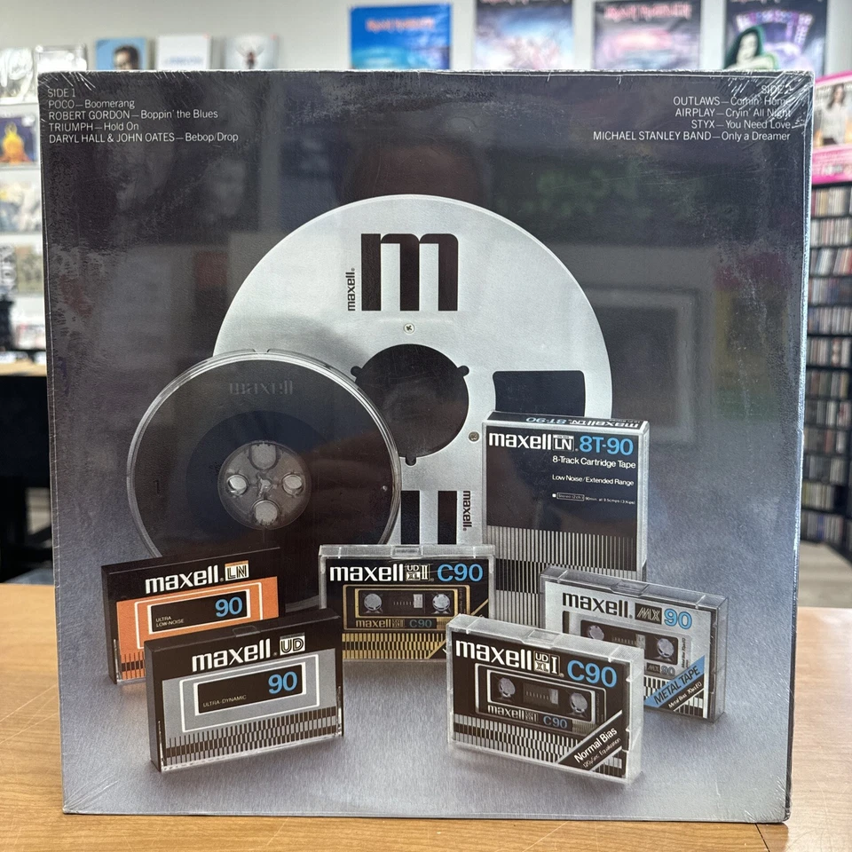 FACTORY SEALED ~ MAXELL - Rock Sampler II LP ~ 1979 DPL1-0466 ~ Rock Comp - Image 2 of 2