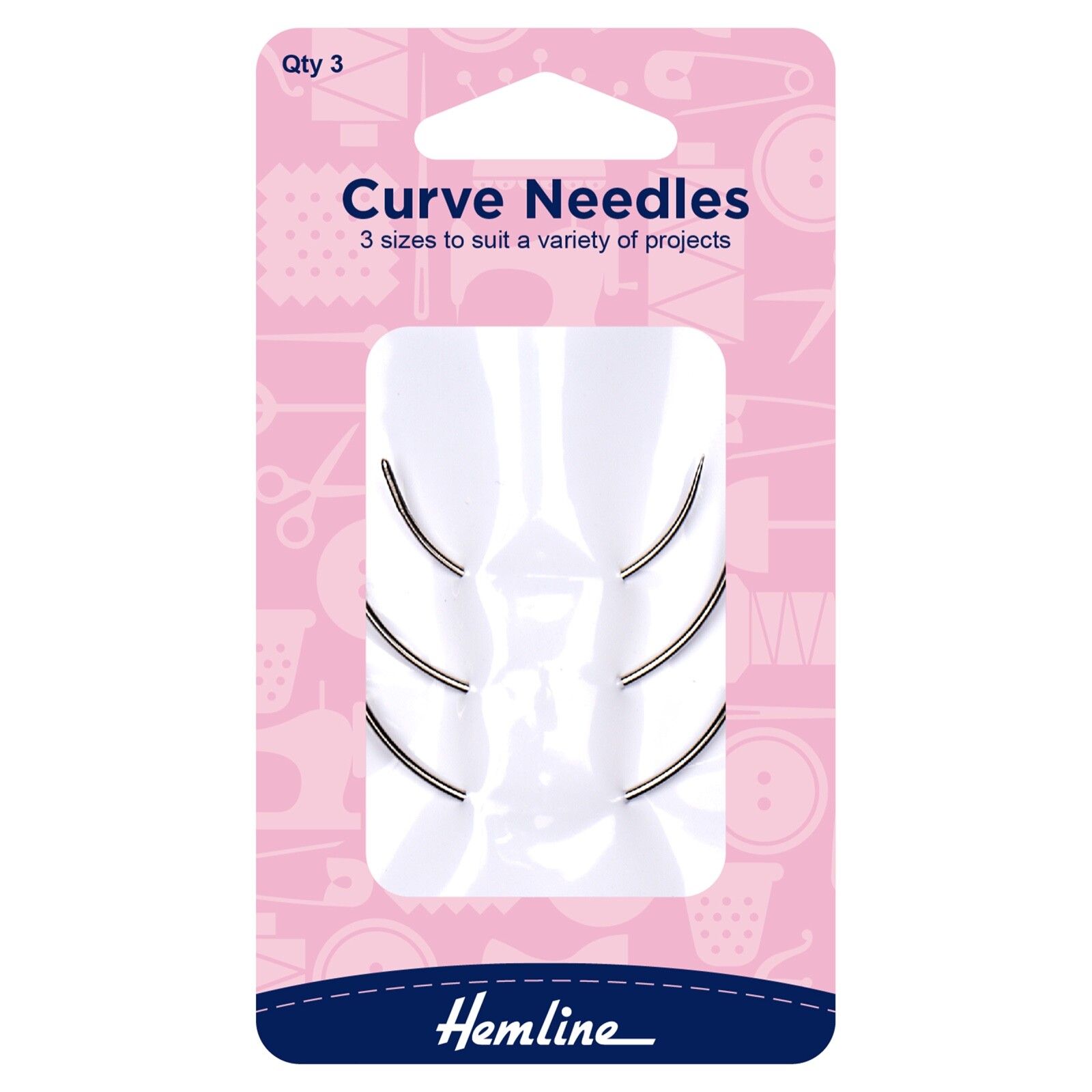 Minerva Curved Sewing Needles Hemline H218 - Image 2