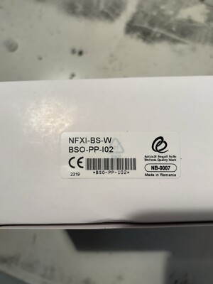 1 x Notifier NFXI-BS-W Loop Powered Base Sounder mit ISO - Weiß