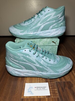 BRAND NEW Size 10 - Puma MB.02 Lamelo Ball Lunar New Year Jade 378284-01
