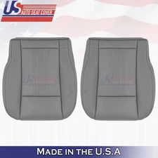 2008-2016 For Chrysler Town Country Driver Passenger Bottom Leather Cover Dark