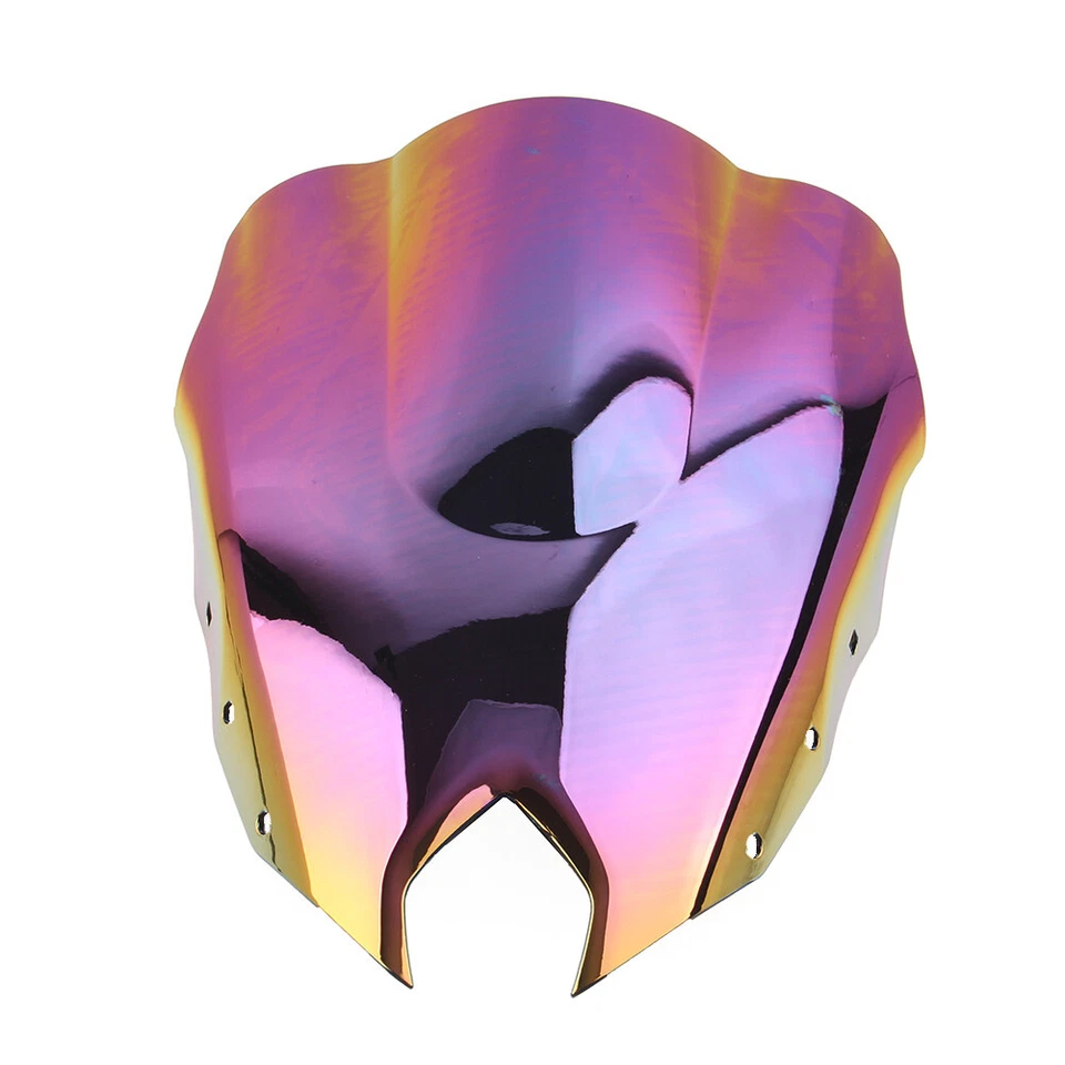 Windscreen Windshield Wind Screen ABS Fit YAMAHA FZ-6R 2009-2015 Deep-Iridium Foto 3 de 4