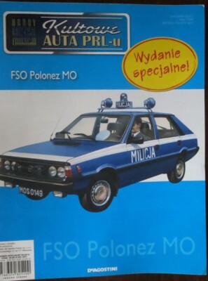 Kultowe Auta PRL-u, FSO Polonez MO -booklet only