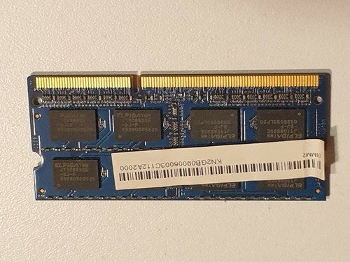 ELPIDA 2GB PC3-8500S DDR-3 Memory Stick - Bild 2 von 4