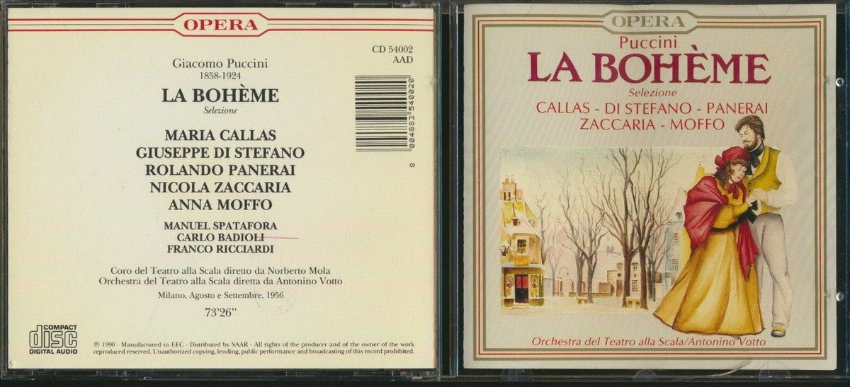 【中古】 Puccini： La Boheme G．Puccini 41roZOsVCzL._UF1000,1000_QL80_.jpg