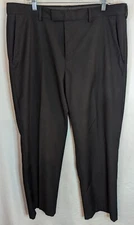 Kenneth Cole Reaction Mens 38x29 Black Dress Pants Formal Office Wedding VGC