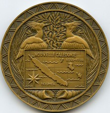 Compagnie des Messageries Maritimes "Le Calédonien" Médaille 1952