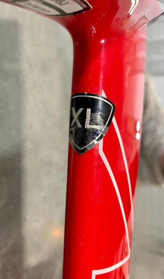 SPECIALIZED S-WORKS SHIV Di2 Größe XL 2015 Rahmen & Sitz Rot / Schwarz / Weiß - Bild 4 von 4