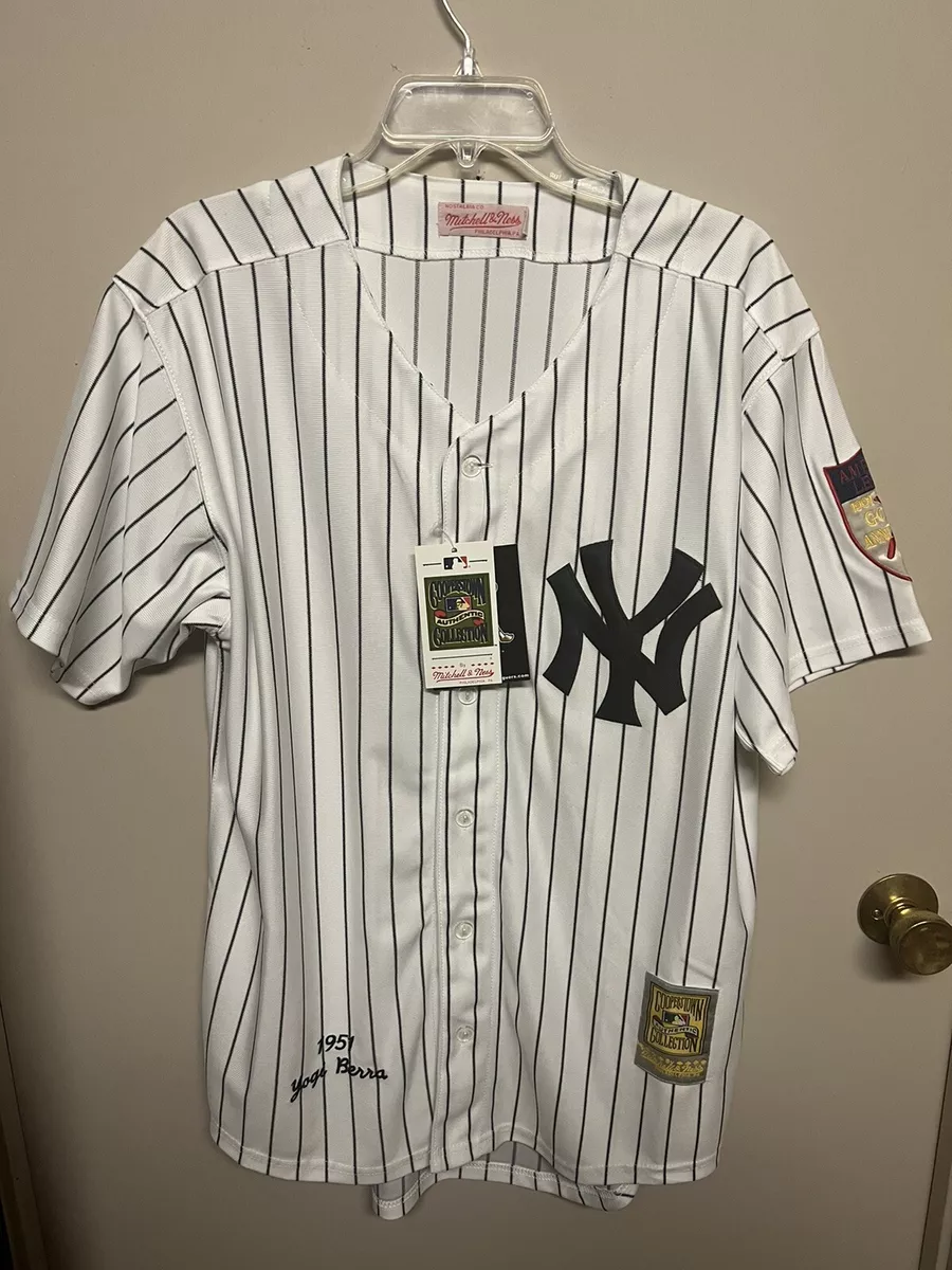 NWT Mitchell & Ness Yogi Berra 1951 Era NY Yankees Replica Jersey Size 48