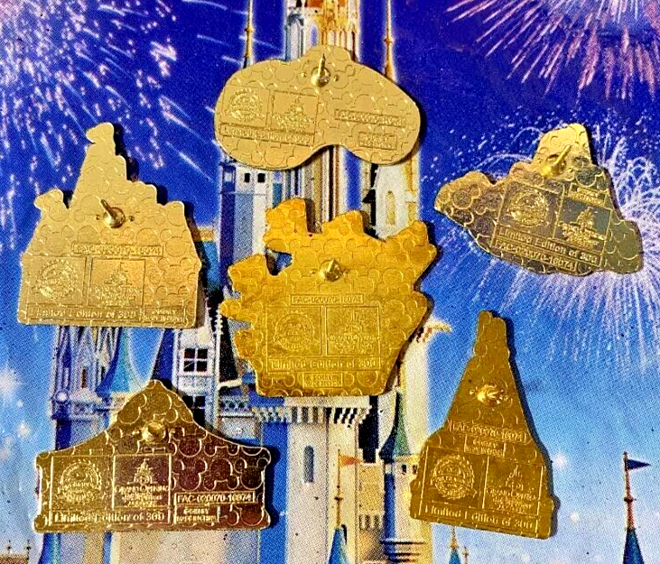 Disney - さっちゃん 🎭 COMPLETE Shanghai Disney Grand Opening 6 Pin Set - 2016