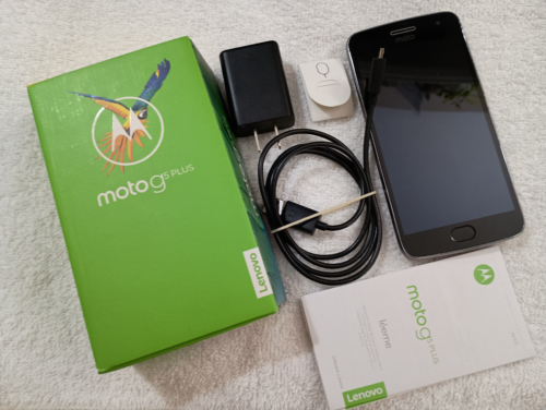 Motorola Moto G Plus 5th Generation XT1684 - 32GB - Black (Unlocked)