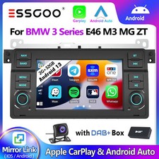 7"Car Stereo Radio DAB+ Sat Nav GPS BT RDS 32G For BMW 3 Series E46 320 Rover 75