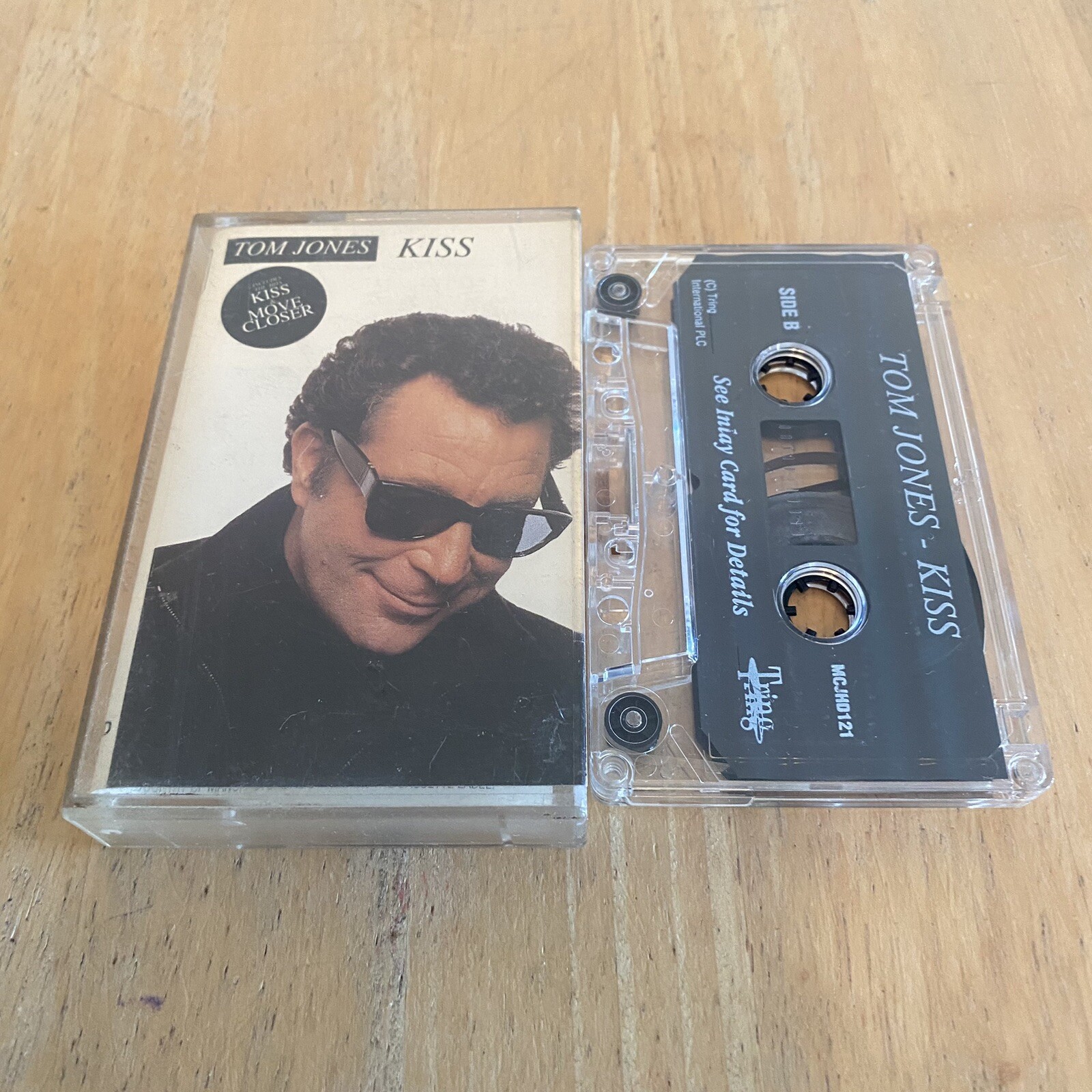 tom jones kiss cassette tape