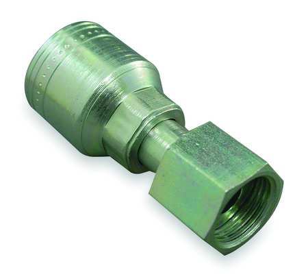 AEROQUIP 1AA10FR10 Crimp Fitting,5/8" I.D.,1",F,ORS 10C375 - Picture 2 of 2