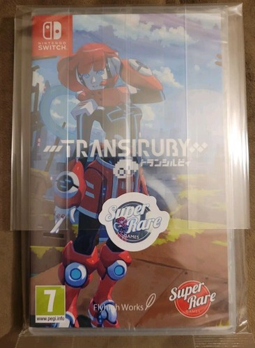 Jeu Transiruby SWITCH Super Rare Games SRG81 - Version Physique Neuve Sous Blister, Multilingue, Genre MetroidVania - Édition Rare