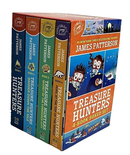 James Patterson Middle School Series Books 10 - 13 Collection Set