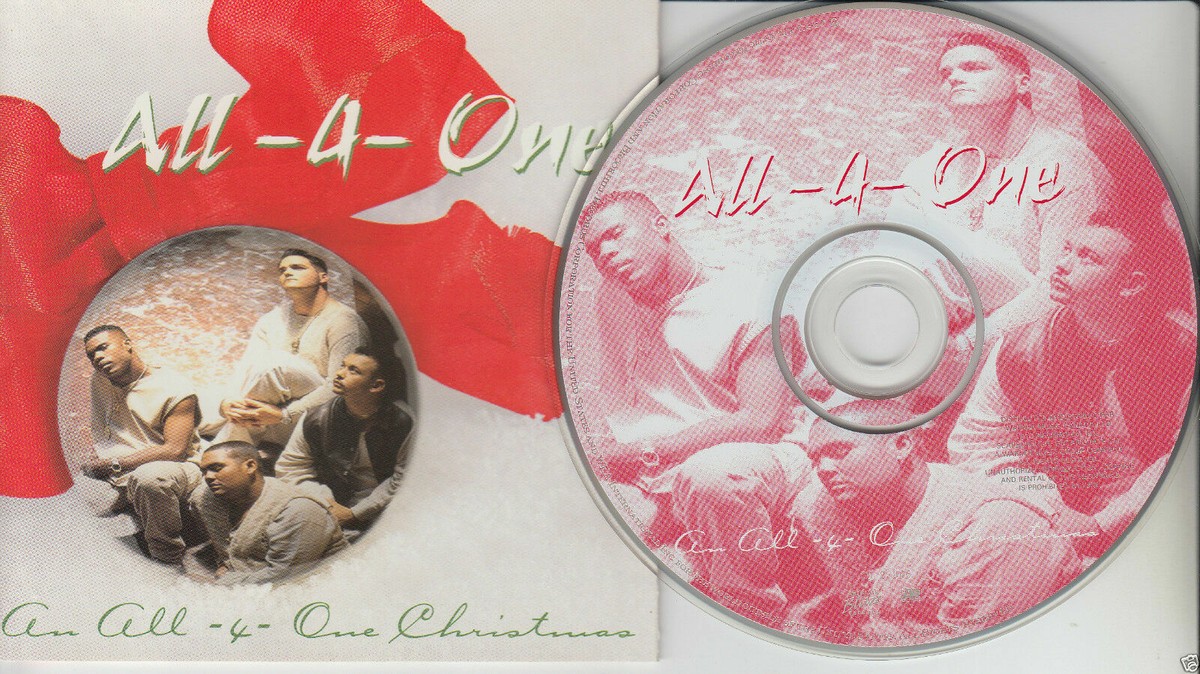 ALL-4-ONE An All-4-One Christmas (CD 1995) 12 Songs Holiday Songs