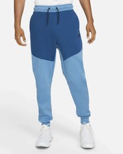Nike Tech Fleece Joggers Size XL Blue Sweatpants Men Sports CU4495 469