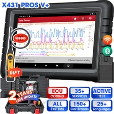 LAUNCH X431 Pro V PRO5 Elite Bidirectional Car Diagnostic Scanner Tool Coding