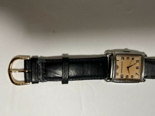 Emporio Armani Gentleman's stainless steel tank watch AR-0203 - Picture 3 of 5