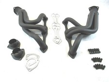 Chevy 305 350 383 Street Rod Mid-length 1-58 Headers Black H60005bk
