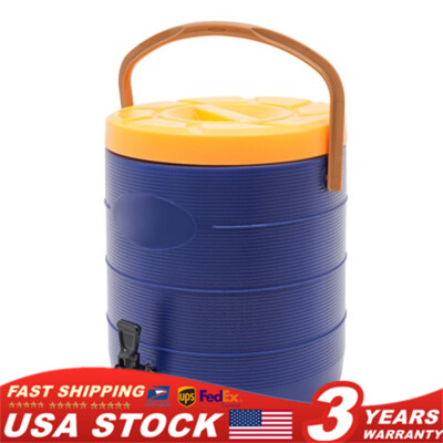 6.6-Gallon Insulated Beverage Dispenser with Faucet Water Ice Water Dispenser