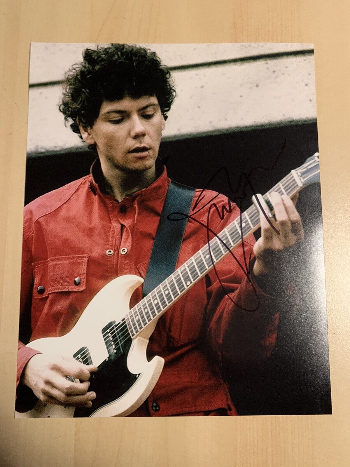 JERRY HARRISON SIGNED 8x10 PHOTO AUTOGRAPHED TALKING HEADS GUITA