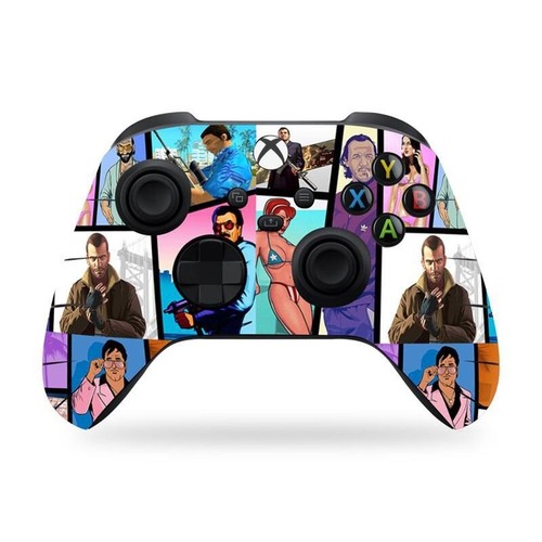 Cartoon Wrap Skin Sticker Vinyl Xbox Series X S Controller Design Decal Bat Face - Picture 13 of 35