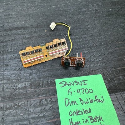 Sansui G-4700 AM/FM Receiver Parts - LED Indicator Array (both)