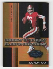 2006 Donruss Threads #CL-4 Joe Montana FOOTBALL San Francisco 49ers