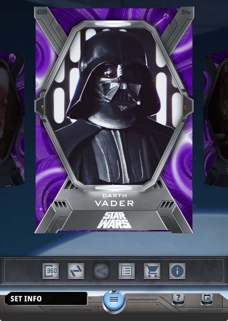 Topps Star Wars Card Trader 2026 Base Series 1 Tier 7 Purple