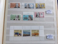 DDR Briefmarke 1979, Mi-Nr. 2406-2411, 2412-2413, postf.