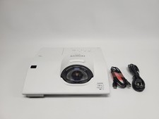 Hitachi CP-BW301WN Projector, 1280x800, HDMI, Short-Throw 1014 Lamp Hours 