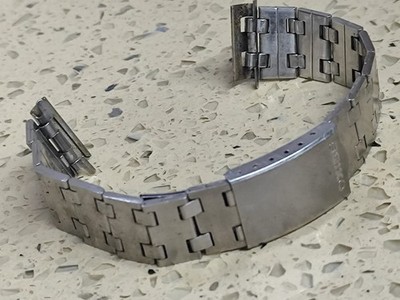 Original SEIKO TV 6119-5000 Part Bracelet 18 mm Used | eBay