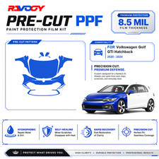 Precut Ppf Clear Bra Kit For Volkswagen Golf Gti Hatchback 2020-2024