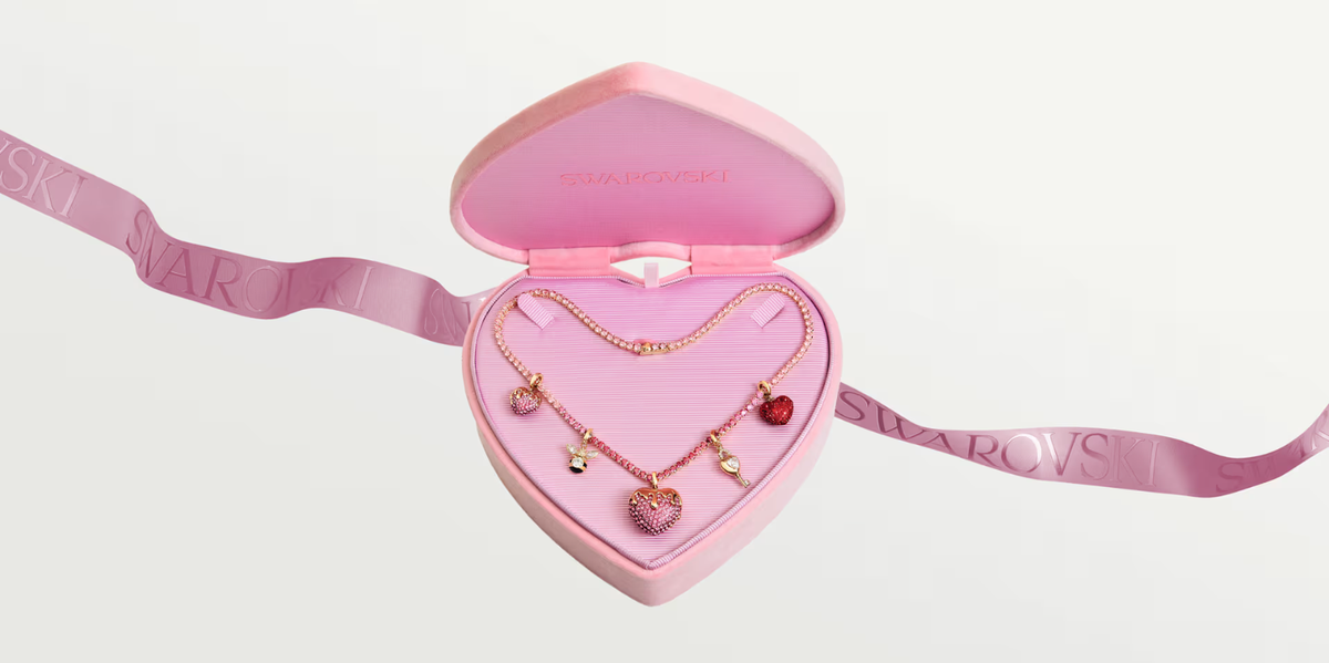 Swarovski JEWELERY PINK HEART BOX 5750679 | eBay
