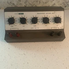 Hickok RESISTANCE DECADE BOX Model DEC-720 Untested As Is
