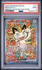 2026 Pokemon Perfect Order #121 Meowth Ex Special Illustration Rare PSA 9