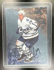 1998-99 In The Game Be a Player Series Fredrik Modin Silver Auto