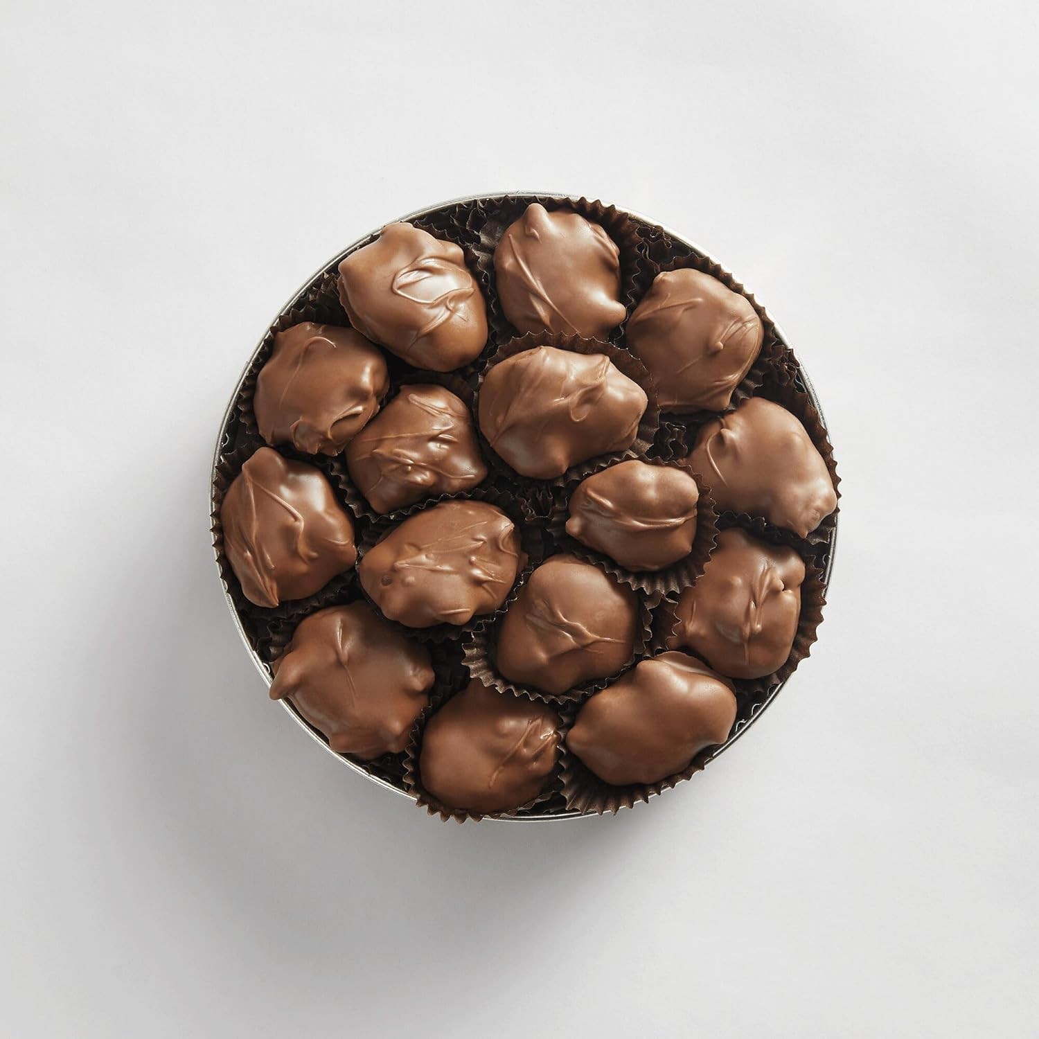 The Swiss Colony Chocolate Pecan Clusters Milk Chocolate Caramel Pecans Gift Box