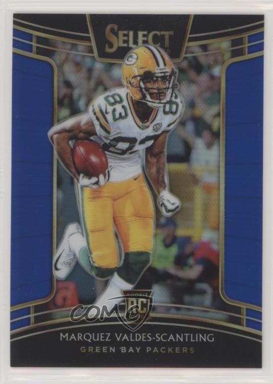 2018 Panini Select Concourse Blue Prizm 51/175 Marquez Valdes-Scantling #97 s3g